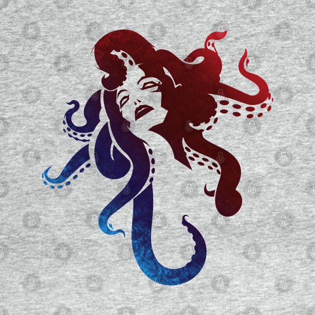 Lady Octopus Color by SpaceRockLab